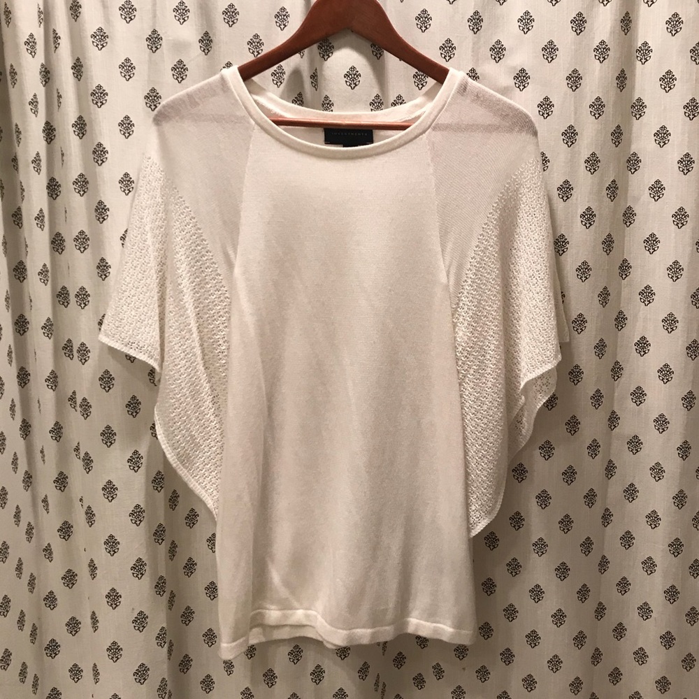 Butterfly sleeve top